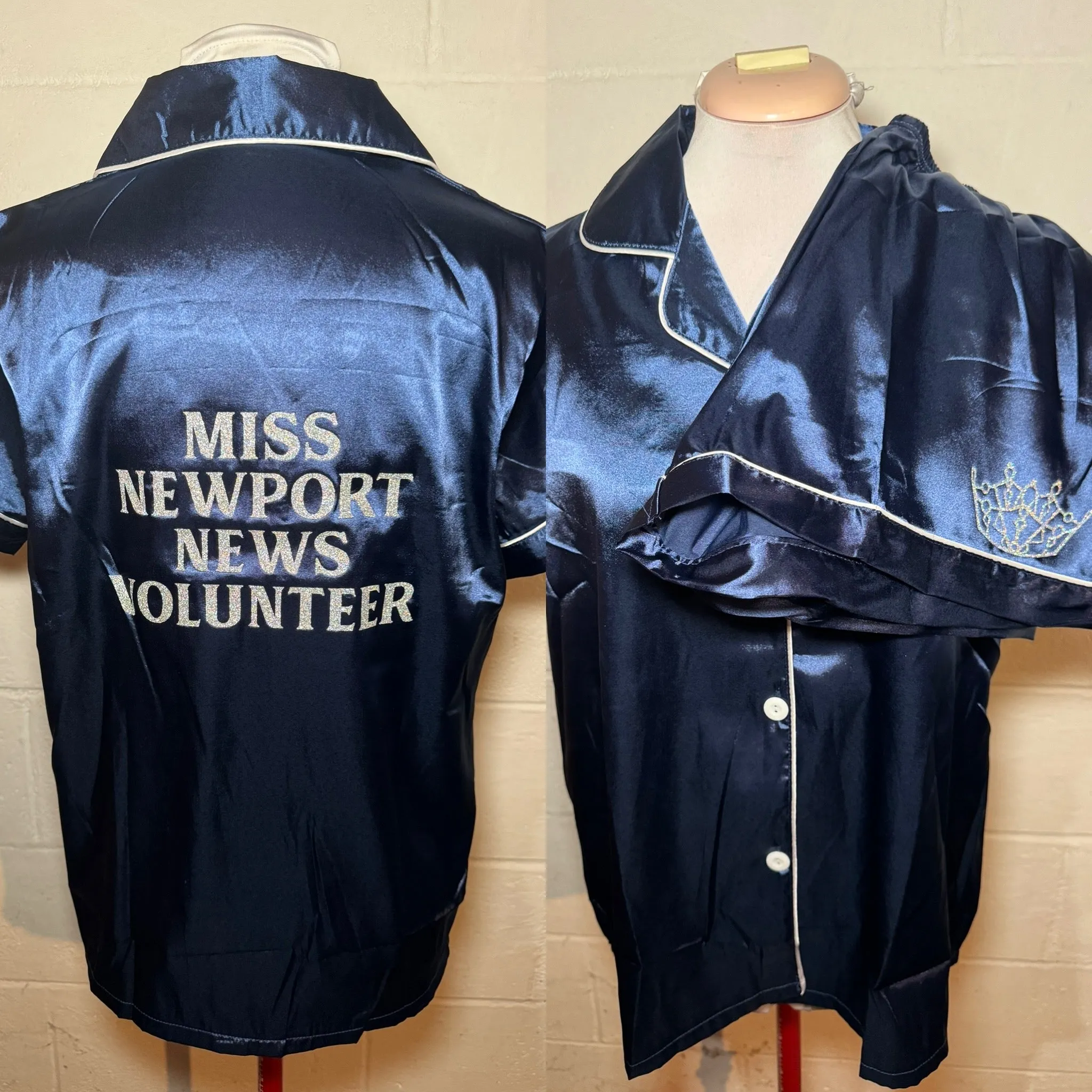 Miss Volunteer America Title Pajama Sets