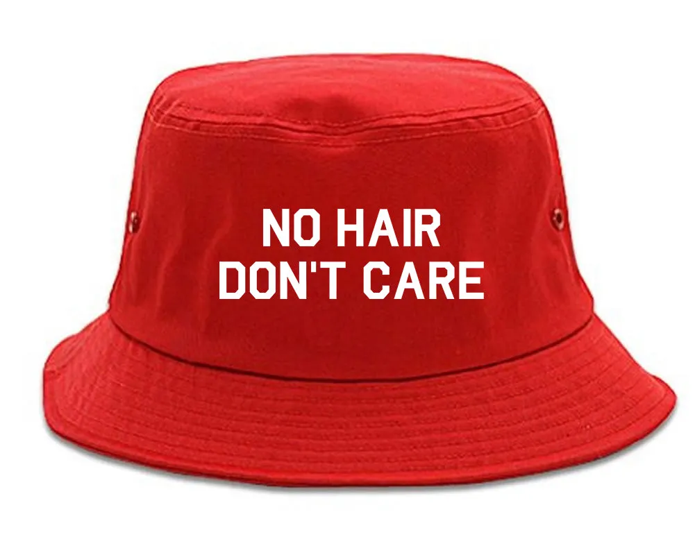 No Hair Dont Care Mens Bucket Hat