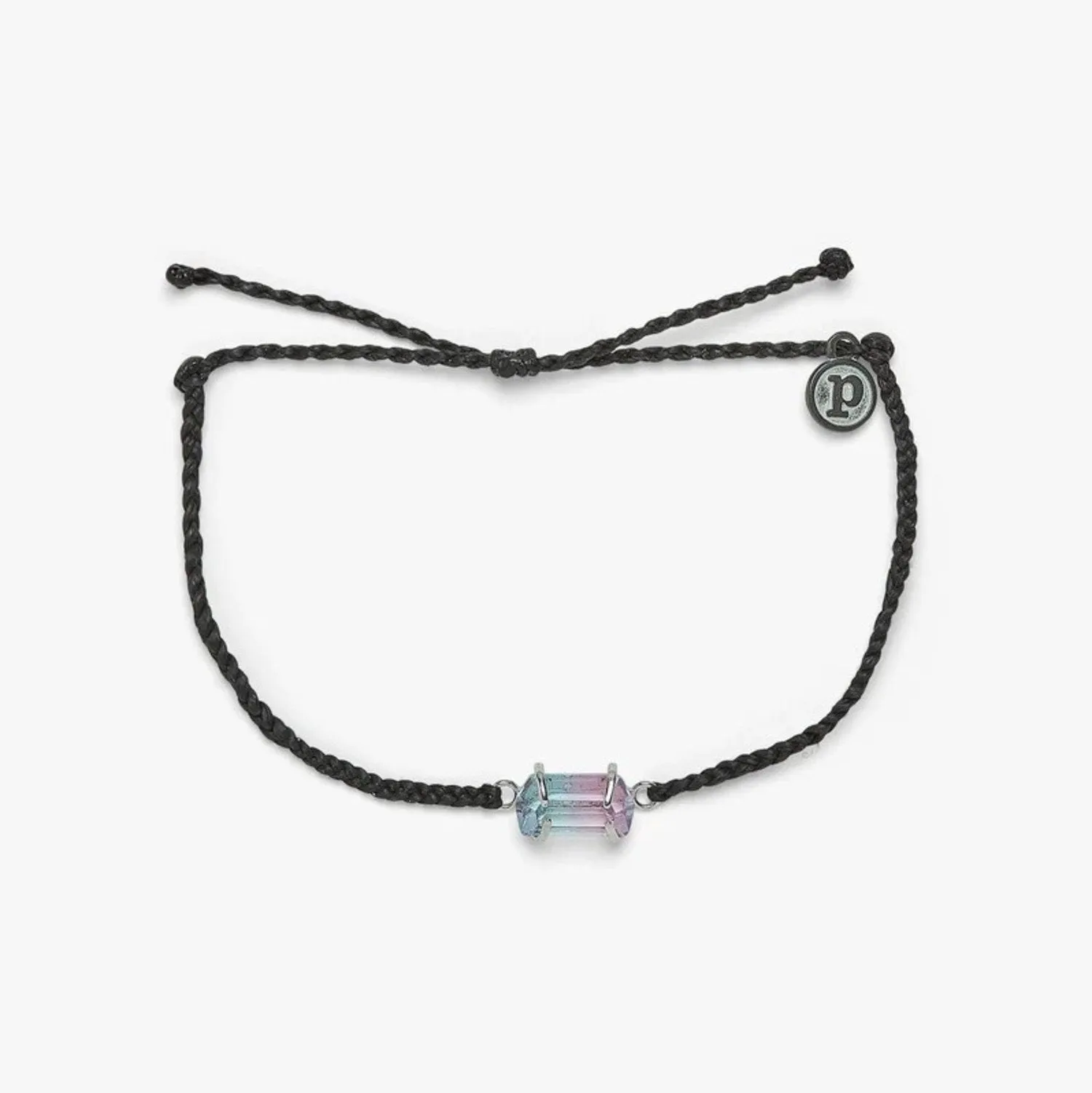Pura Vida Bracelet Mermaid Quartz Silver Black One Size